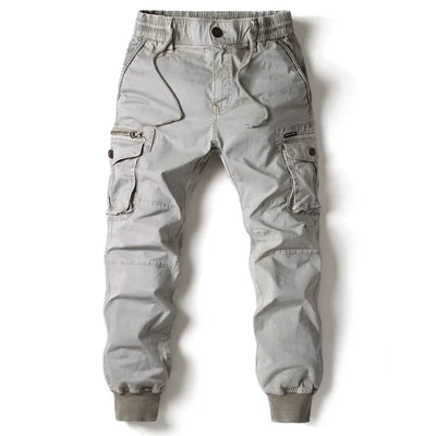 2025 Fashion Spring Mens Tactical Cargo Pants Men Joggers Army Military Casual Cotton Pants Hip Hop Ribbon Male army Trousers 38