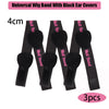 Lace Melting Band With Ear Cover Elastic Band For Wigs Black Wigs Edge Wrap To Lay Edges Wig Headband Lace Frontal Band