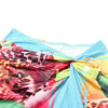 Weird Puss Colorful Leopard Women 2 Piece Set Y2K Beach Vacation Halter Tank Tops+Wrapped Maxi Skirts Matching Vacation Clubwear
