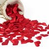100/200 Stück künstliche Liebe Herz Blütenblätter Valentinstag Hochzeit Party Konfetti Blütenblätter Schwamm Satin Stoff Tisch Bett Dekorationen