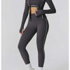 Yoga Set 2/3PCS Sports Outfits Women Clothes Fitness Tracksuit Gym Legging Workout Long Sleeved Female Bra Yoga Suit Sportswear