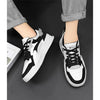 New Autumn Men's Sneakers Men's Comfortable Platform Shoes 2023 Trend Lace-up Vulcanized Shoes White Casual Sneakers Zapatillas