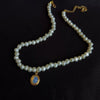 Luxuriöses Vintage dreilagiges Perlen-Collier, 2024 neue Trend-Schmuckmode Damen Halskette für den Hals Partygeschenk
