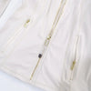 Slimming Zipper Jacket Yoga Collar Lightweight Quick Dry Sporty Thin Rose Gold Evening Summer Outerwear for Active Living