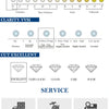Houtros 3mm Full Moissanite Tennis Necklace 925 Sterling Silver 3 Prong Diamond Neck Chain Wedding Party Luxury Jewelry GRA