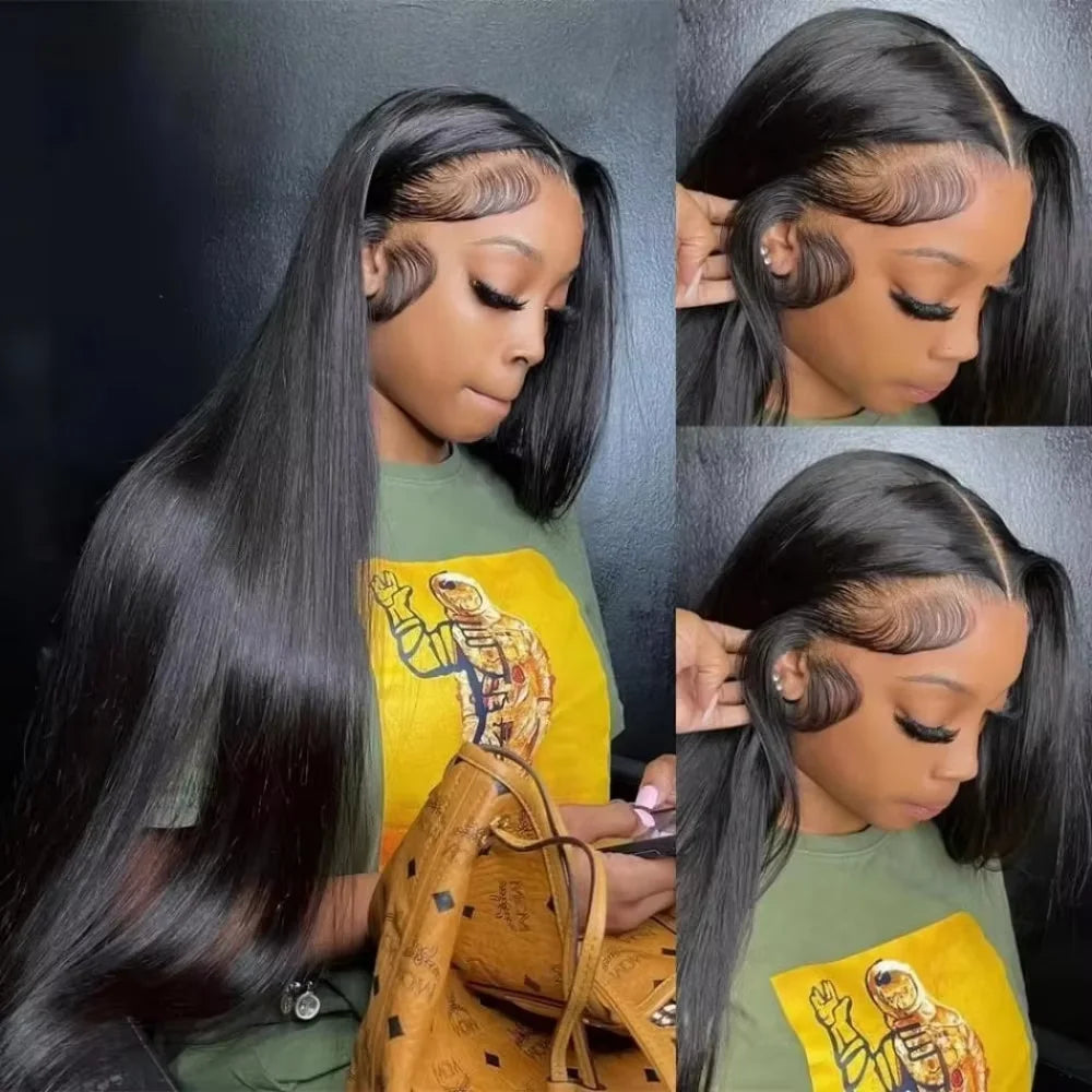 30 40 Inch 13x6 Bone Straight HD Lace Front Wigs 100% Vietnamese Human Hair Wigs 13x4 Lace Frontal Wig For Women Glueless Wigs