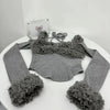Süß Sexy Unregelmäßig 2-teiliges Set Damen Chic Plüsch Patchwork Slim Tops Minirock Anzug Koreanischer Y2k Ästhetik Lolita Stil Outfits
