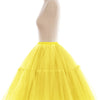 Multi-layer Tulle Tutu Skirts Fuchsia 6 Layers Fluffy Petticoat Underskirt Princess Ball Gown Women Halloween Party Skirt