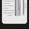 DELI Metal Sign Pen 0.5mm Gel Ink Pens Golden Silver Color Metallic Writing Pen Office Supplies