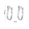 CRMYA Gold Silber gefüllt 16mm 14mm 12mm Blumen baumelnde Ohrringe Zirkonia Creolen für Damen Mädchen Schmuck Großhandel