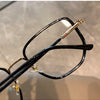 Transparent Computer Glasses Frame Women Men Anti Blue Light polygon Eyewear Blocking Glasses Optical Spectacle Eyeglass