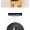 Floral Detail Shoulder Bag, Trendy Zipper Handbag For Work, Casual Crossbody Bag, Women's Floral Decor Purse