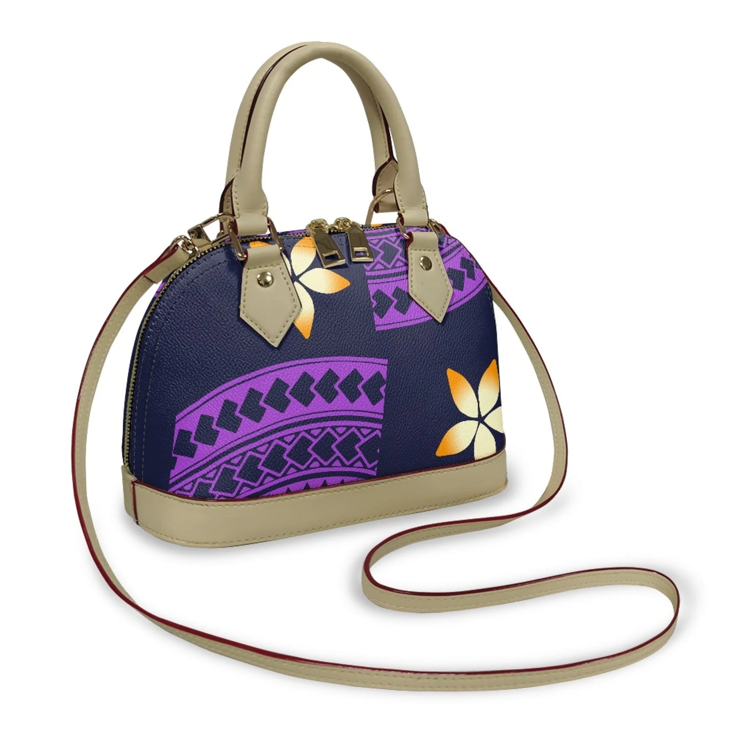 Polynesische Damen-Umhängetasche 2025 Neues Design Samoa-Musterdesign Maßgeschneiderte Damenhandtasche Party Quadratische Umhängetasche