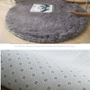 Plush round carpet living Room Decoration Children's Bedroom fluffy white carpet non-slip blanket bedside design Room play mat