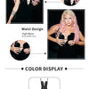 Schwarzer ärmelloser V-Ausschnitt-Jumpsuit mit Bandage-Oberteil und Cut-Out-Details – Abend- und Cocktailparty-Outfit