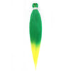Pre-stretched Braids Synthetic Hair Professional Itch Free Hot Water Setting Fiber 30'' Ombre Yaki Texture Braid Hair Extensions