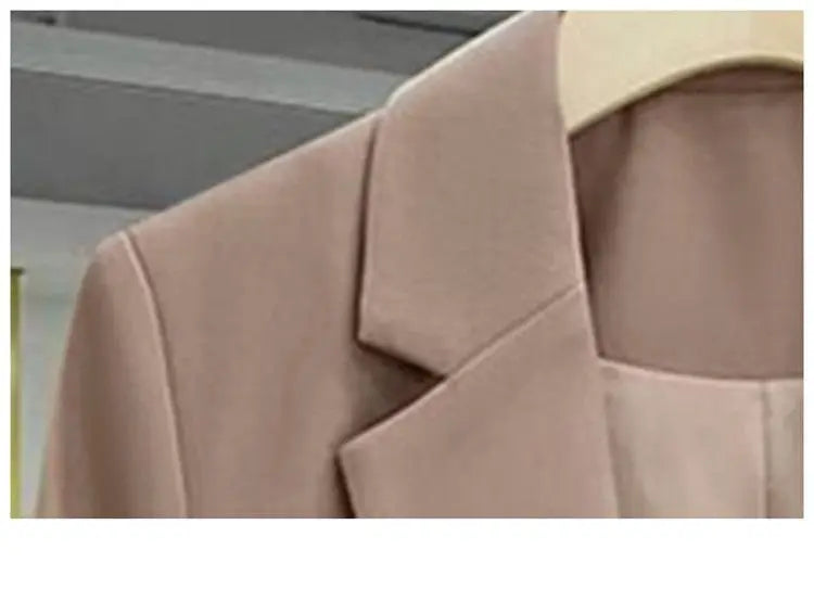 Candy Color Blazer Women Clothing Trends Long Sleeves Blazers Chic Office Ladies Jackets Luxury High-end Coat Vestido Outerwear