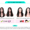 Light Yellow 613 13x6 HD Lace Frontal Wig Human Hair Body Wave Transparent Lace Wig 613 Colored Human Hair Wigs 200% For Women