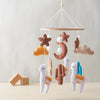 Baby-Kinderbett-Mobile-Rassel-Spielzeug 0-12 Monate Säugling Weicher Filz Teddy Samt Rosa Bär Bettglocke Hängendes Spielzeug Halterung Babybett Mädchen Spielzeug