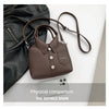 PU Square Compact Shoulder and Crossbody Bags Zipper Unique Design High Quality Hand Bags for Women 2025 Designer Style Bolso