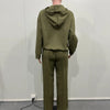 CM.YAYA Long Sleeve Women Set Loose Long Sleeve Hoodies Pant Suits 2024 Spring 2 Two Piece Sets Sporty Tracksuits Street Outfits