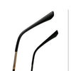 Halbrahmen Eckige Sonnenbrille für Damen Luxusmarke Kleine Metall Retro Rechteckige Schwarze Sonnenbrille Damen Mode Brille