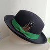 the Derby Hat bowler hat  Fedora for Women and Men Party Hat Men Hat for Winter Elastic Band Felt Hat Jazz Church Hat Wholesale