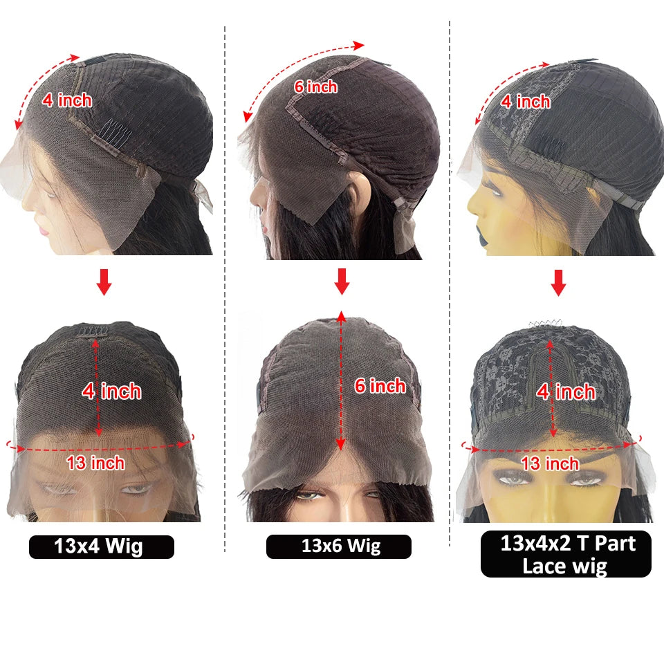 200 Density 13x6 Ombre Blonde Bob Lace Front Wig Human Hair 13x4 Transparent Short Wigs Cheap Straight Brazilian Hair For Women