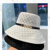 Light Luxury Fashion Pot Hat Summer Simple and Versatile Thin Breathable Fisherman Cap Spring and Autumn Outdoor Outing Sun Hats