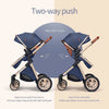 Kinderwagen 3 in 1 Kinderwagen für Babys, leichte Buggys, Babykutsche, ISOFIX BASIS, Baby Reisekinderwagen, Neugeborenenkinderwagen
