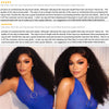 500 Density Lace Wig Human Hair Afro Kinky Curly Wig Human Hair 13x6 Hd Lace Frontal Wig High Density Thick Wigs Real Human Hair