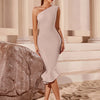 Elegant Bandage Dress Luxury Party Evening Club Night Cocktail Modest Holiday Bodcyon Celebrity Woman Clothes High Quality