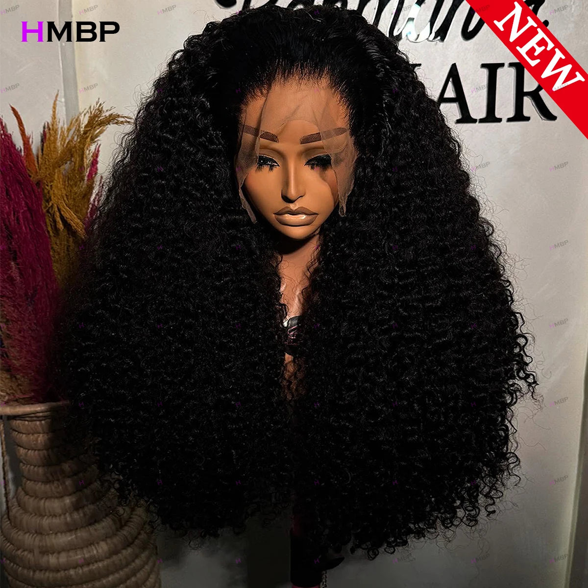 Jerry Curly 450 Density Glueless Lace Frontal Wig Human Hair Ready To Wear 360 HD Lace Frontal Wigs Pre Plucked Hair For Women