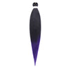 Pre-stretched Braids Synthetic Hair Professional Itch Free Hot Water Setting Fiber 30'' Ombre Yaki Texture Braid Hair Extensions