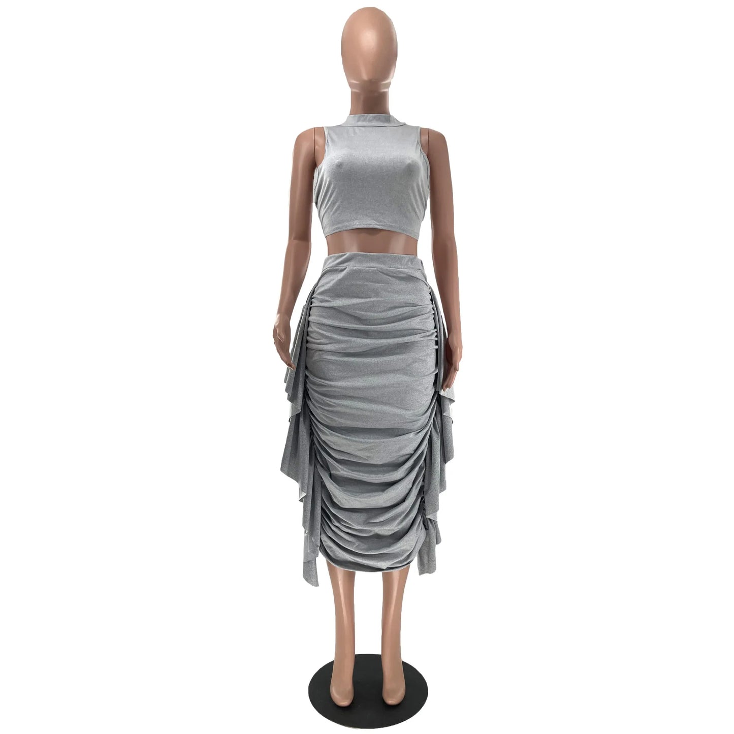 two piece set for women sets women 2 piece summer 2 pieces outfits birthday outfit woman tops skirts wholesale clothes 2023