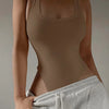 Sleeveless Knit Bodysuit Hot Summer Sexy Bodycon Off Shoulder Halter Tops Casual Street Bodice For Women ClubWear