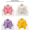 2024 New Women Spring Autumn Denim Jacket Tops Pink Color Solid Short Multicolor Feminino Three Quarter Sleeve Jean Jacket