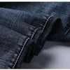 Wthinlee Neue Business Herren Jeans Casual Gerade Stretch Mode Klassische Blau Schwarz Arbeit Denim Hosen Männliche Marke Kleidung
