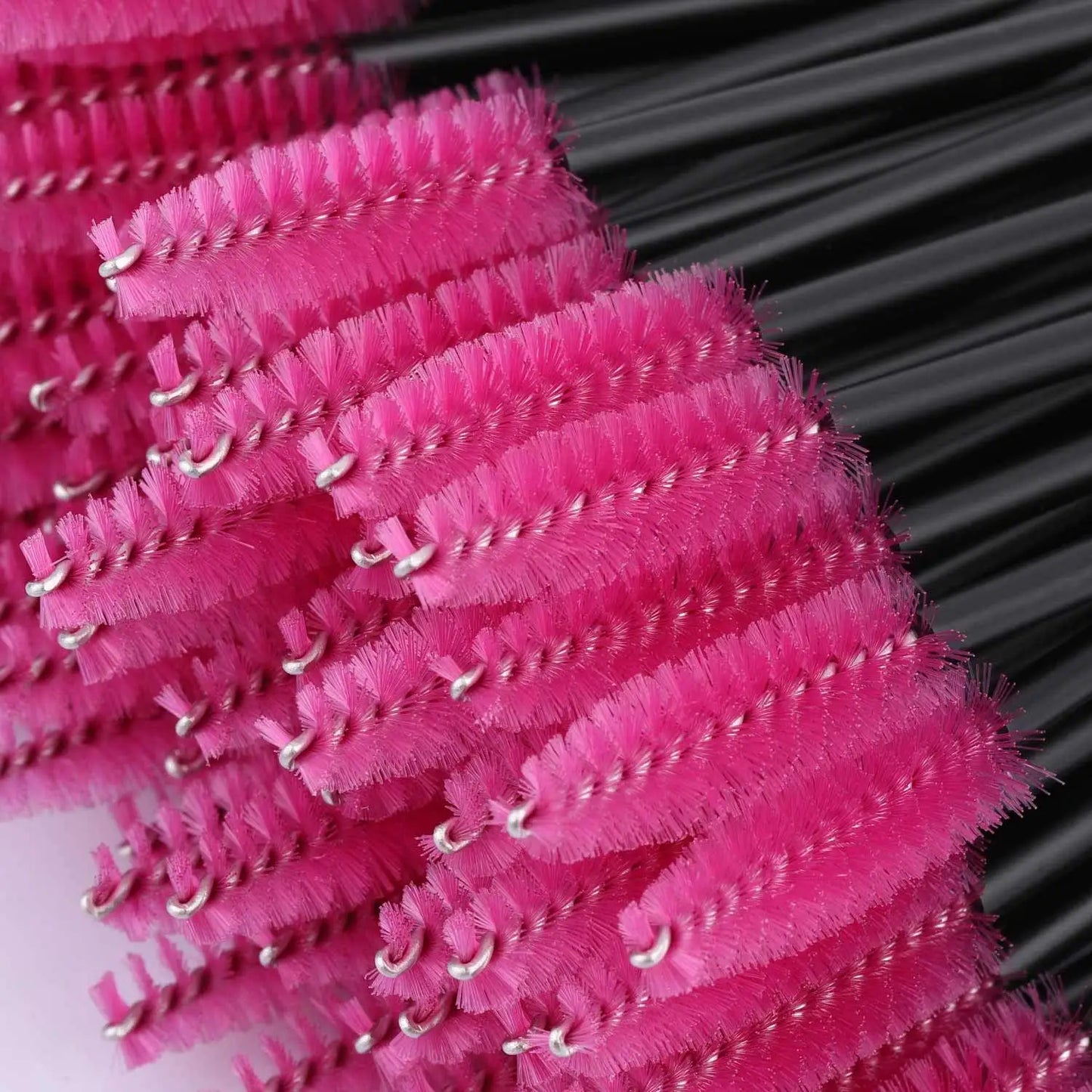 HUAZDS 300pcs Disposable Mascara Wands Eyelash Brush Spoolies for Eye Lash Extension, Eyebrow and Makeup Crystal Makeup Tools