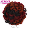 Synthetic Afro Puff Drawstring Ponytail Hair Bun 10 Inch Short Afro Kinkys Curly Afro Bun Extension Hairpieces Large Size