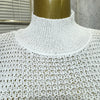Women's Solid Color Sleeveless Round Neck Slim Fitting Fringe Fur Dress for Summer 2025