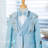 Baby Boy Suit Children's Piano Performance Evening Dress Blazers Sets Boys Suits For Weddings Traje De Niño Para Bautizo A3742