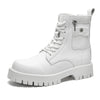 2025 Trend Men Boots Sneakers Outdoor Fashion High Top Wholesale Punk Shoes for Men Casual Leather Street Style Ankle Boots Men