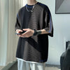 Herren Sommer Qualität T-Shirts Manuelle Naht Harajuku Lässiges T-Shirt Für Männer 2023 Neu Neutral Oversize T-Shirts Kurzarm Oberteile