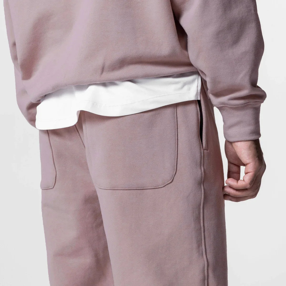 Men's Thick Cotton Training Sets Hoodie Casual Sports Pullover Hooded 2-piece Top with Pants Sweatshirts Gym Running Tracksuits