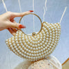 Luxuriöses Design Glitzernde Bankett-Clutch-Tasche Mode Perlmutt-Einlage Hochzeitshandtasche Damen Umhängetasche mit Kette Neue Clutch-Geldbörse
