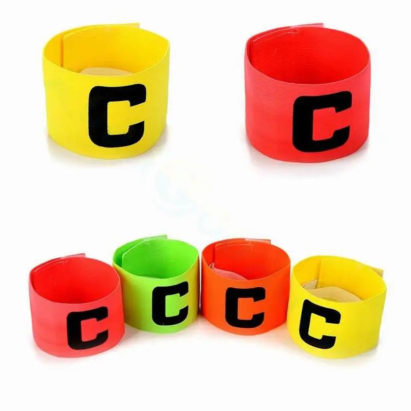 1pcs Kids Adults Football Captain Armband Soccer Arm Band Leader Competition Gift Soccer Captain Group Armband Football Training
