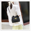 Summer Sailor Moon Ladies Handbag Black Luna Cat Shape Chain Shoulder Bag PU Leather Women Messenger Crossbody Small Bag Purses