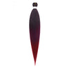 Pre-stretched Braids Synthetic Hair Professional Itch Free Hot Water Setting Fiber 30'' Ombre Yaki Texture Braid Hair Extensions