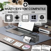 Bluetooth Thermal Label Printer Small Wireless Shipping Label Printer 4X6 inch Portable Maker Compatible with Various systems